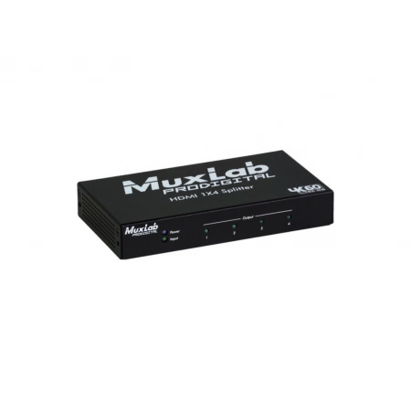 Сплиттер 1х4 HDMI, 4K/60 MuxLab 500426