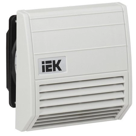 Вентилятор с фильтром IEK Вентилятор с фильтром 21 куб.м./час (YCE-FF-021-55)