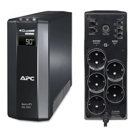 Источник бесперебойного питания с автоматической регулировкой напряжения APC BR900G-RS APC Back-UPS Pro 900 ВА