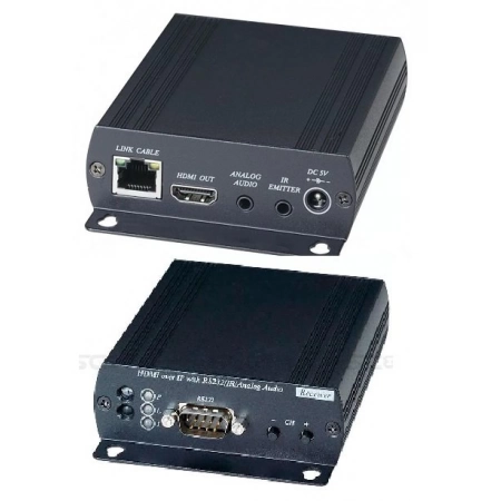 Приемник HDMI, RS232, аудио и ИК-сигналов SC&T HE05BR