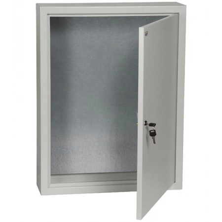 Шкаф металлический с монтажной платой IEK ЩМП-1-1 36 УХЛ3 IP31, 395x310x150 (YKM41-01-31)