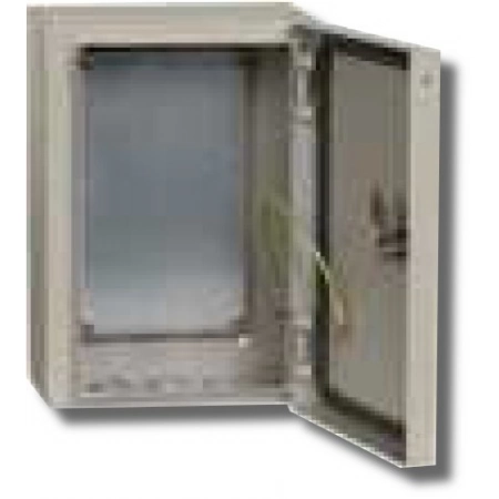 Шкаф металлический с монтажной платой IEK ЩМП-3.2.1-0 74 У2 IP54, 300x210x150 (YKM40-321-54)