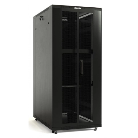 Шкаф напольный 19-дюймовый, 42U Hyperline TTB-4261-DD-RAL9004