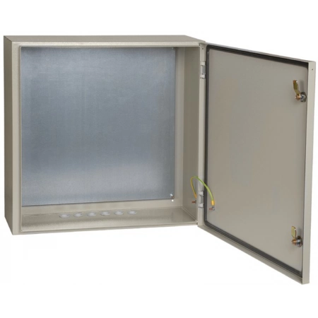 Шкаф металлический с монтажной платой IEK ЩМП-6.6.1-0 74 У2 IP54, 600x600x150 (YKM40-661-54)