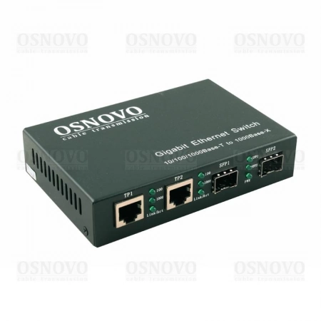 Коммутатор 4-портовый Gigabit Ethernet OSNOVO SW-70202