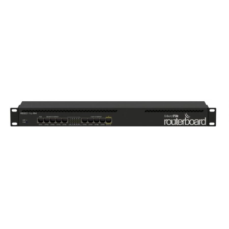 Коммутатор 10-портовый  Gigabit Ethernet с РоЕ MikroTik RB2011iL-RM