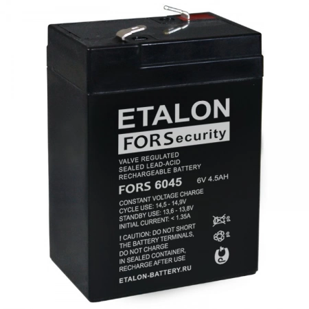 Аккумулятор герметичный свинцово-кислотный ETALON ETALON FORS 6045