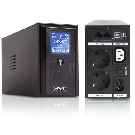 Источник бесперебойного питания SVC SVC V-600-L-LCD