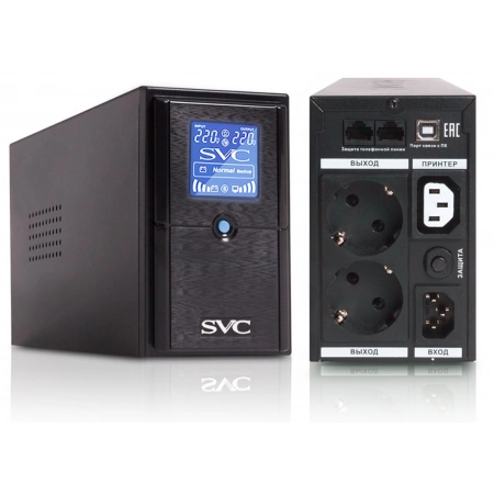 Источник бесперебойного питания SVC SVC V-650-L-LCD