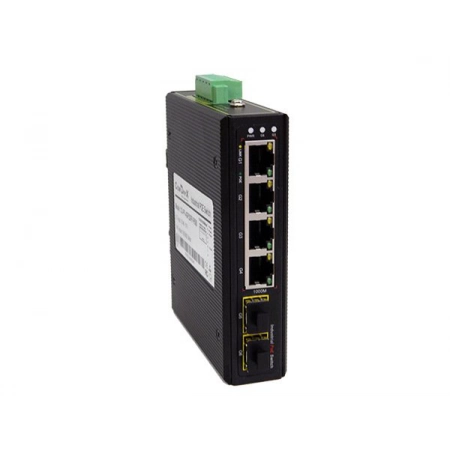 Промышленный РоЕ коммутатор 4-портовый Gigabit Ethernet с PoE ComOnyx CO-PF-4GP2SFP-P505