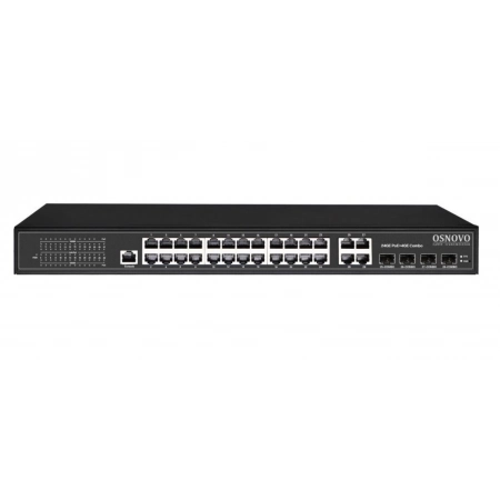 Коммутатор 24-портовый Gigabit Ethernet с PoE OSNOVO SW-8244/L(400W)