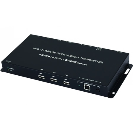 Передатчик сигналов HDMI, Ethernet, ИК, RS-232, USB 2.0 и стереоаудио в витую пару CAT5e Cypress CH-2606TX