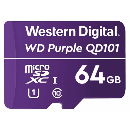 Карта памяти WD Purple SC QD101 Ultra Endurance Western Digital WDD064G1P0C