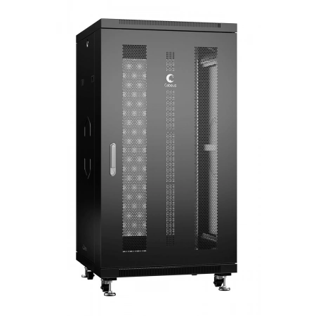 Шкаф напольный 19-дюймовый, 22U CABEUS ND-05C-22U60/60-BK (8549c)