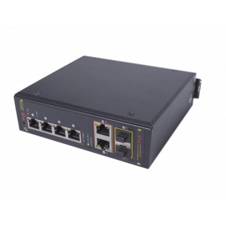Коммутатор 4-портовый Gigabit Ethernet с PoE ComOnyx CO-PF-4P2F-P505M