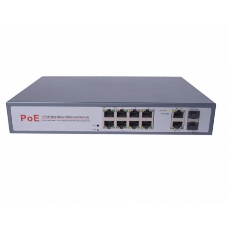 Коммутатор 8-портовый Gigabit Ethernet с PoE ComOnyx CO-SWP8FM