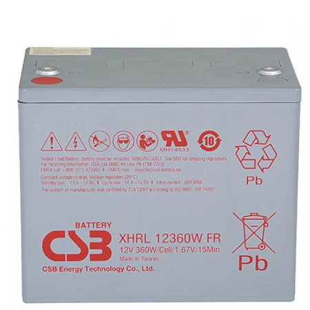 Аккумулятор герметичный свинцово-кислотный CSB XHRL 12360W