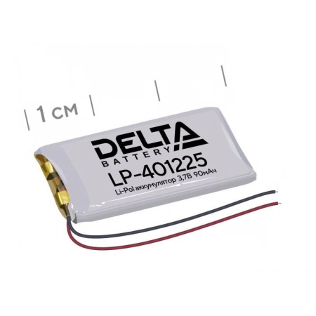 Аккумулятор литий-полимерный призматический Delta LP-401225