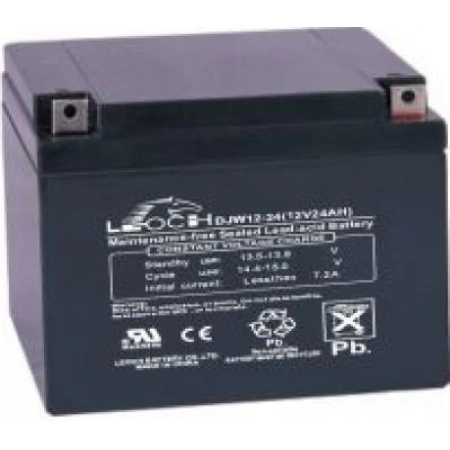 Аккумулятор герметичный свинцово-кислотный LEOCH DJW 12-24