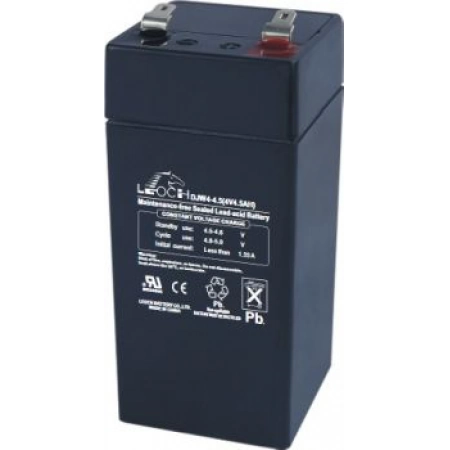 Аккумулятор герметичный свинцово-кислотный LEOCH DJW 4-4,5