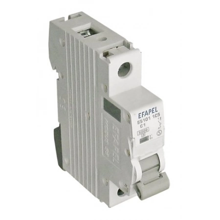 Автоматический выключатель Efapel МСВ 1Р 6kA C 10A (55110 1CS)