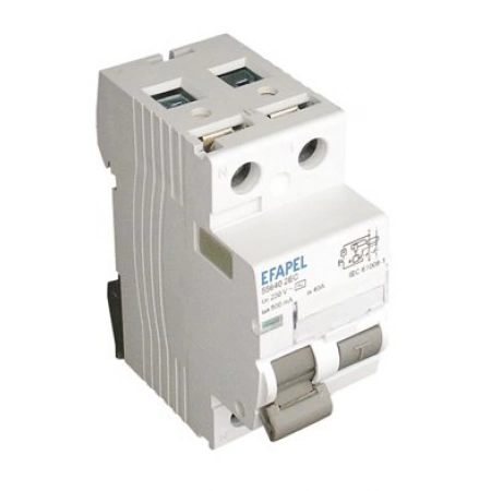 Автоматический выключатель дифференциальный (УЗО) Efapel RCCB 2P-10MA-AC-25A (55625 2AC)