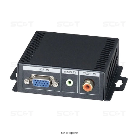Преобразователь VGA и аудиосигнала в HDMI сигнал SC&T VH01E