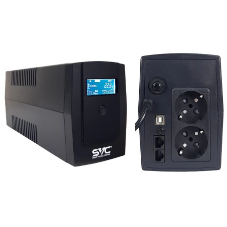 Источник бесперебойного питания линейно-интерактивный SVC SVC V-650-R-LCD