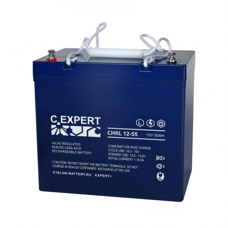 Аккумулятор герметичный свинцово-кислотный EXPERT C.EXPERT CHRL 12-55