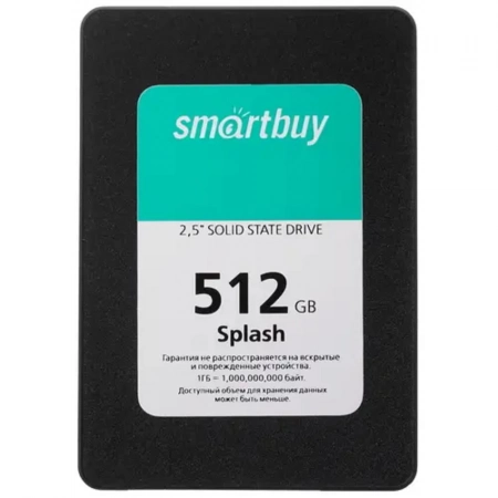 SSD диск SmartBuy Splash  SBSSD-512GT-MX902-25S3