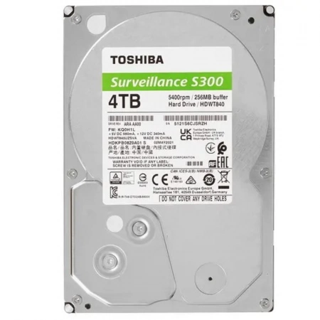 HDD жесткий диск Toshiba Surveillance S300  HDWT840UZSVA