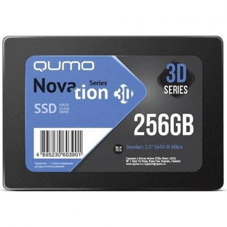 SSD диск QUMO Novation Q3DT-256GSCY