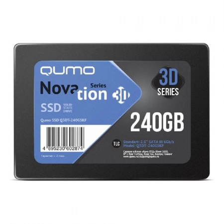 SSD диск QUMO Novation Q3DT-240GSKF