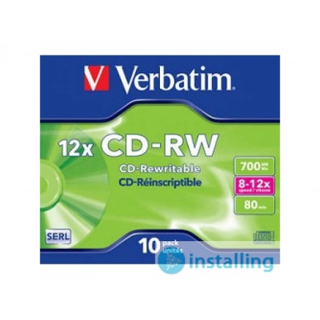 Компакт диск CD / DVD / BD Verbatim 43148