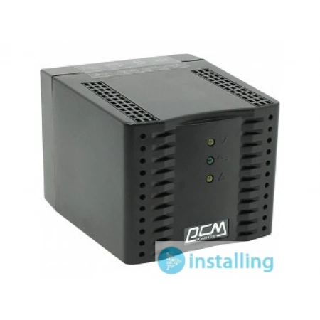 Сетевой фильтр / стабилизатор POWERCOM TCA-2000 Black