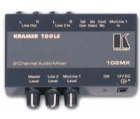 Двухканальный микшер Kramer 102MX