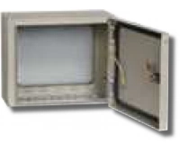 Шкаф металлический с монтажной платой IEK ЩМП-2.3.1-0 74 У2 IP54, 250x300x150 (YKM40-231-54)