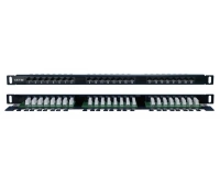 Патч-панель высокой плотности Hyperline PPHD-19-24-8P8C-C5E-110D