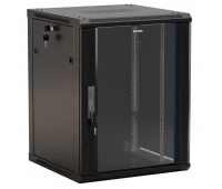 Шкаф настенный 19", 6U Hyperline TWB-0666-GP-RAL9004
