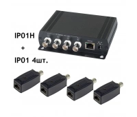 Удлинитель Ethernet SC&T IP01K