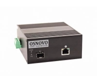 Медиаконвертер оптический OSNOVO OMC-1000-11X/I