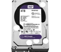 Жесткий диск (HDD) для видеонаблюдения Western Digital HDD 4000 GB (4 TB) SATA-III Purple (WD40PURZ)
