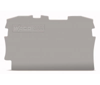 Пластина торцевая на DIN-рейку WAGO 2004-1291 пластина торцевая серая