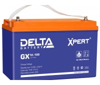 Аккумулятор герметичный свинцово-кислотный Delta Delta GX 12-100