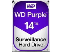 Жесткий диск (HDD) для видеонаблюдения Western Digital HDD 14000 GB (14 TB) SATA-III Purple (WD140PURZ)