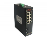 Промышленный РоЕ коммутатор 8-портовый Gigabit Ethernet с PoE ComOnyx CO-PF-8GP2SFP-P509