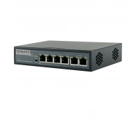 Коммутатор 6-портовыйFast Ethernet с PoE OSNOVO SW-20600/D