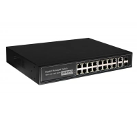 Коммутатор 16-портовый Gigabit Ethernet с PoE OSNOVO SW-8182/L(300W)