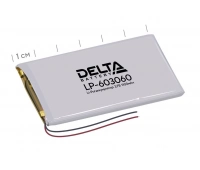 Аккумулятор литий-полимерный призматический Delta LP-603060