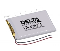 Аккумулятор литий-полимерный призматический Delta LP-604374